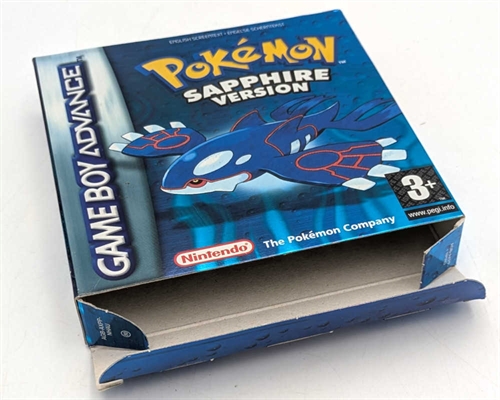 Pokemon Sapphire - Komplet I Æske - Gameboy Advance Spil (B Grade) (Genbrug)